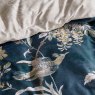 Laura Ashley Attleton Blue Duvet Cover Set Fabric Detail