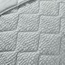Catherine Lansfield Crinkle Seersucker Bedspread Green Detail
