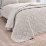 Catherine Lansfield Crinkle Seersucker Bedspread Natural Lifestyle