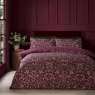 Catherine Lansfield Richmond Plum Duvet Set
