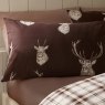 Catherine Lansfield Stag Chocolate Duvet Set Lifestyle