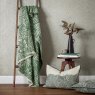 Morris & Co Morris & Co Marigold Throw Leaf Green