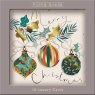 Paper House Paper House Christmas Baubles Pack of 10 Cards