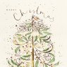 Paper House Paper House Berry Christmas Tree Pack of 10 Cards
