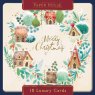 Medici Medici Ginger House Wreath Pack of 10 Cards