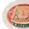 Cath Kidston Nutcracker Oval Platter close up