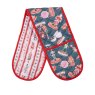 Cath Kidston Nutcracker Double Oven Glove and reverse