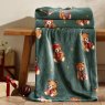 Catherine Lansfield Catherine Lansfield Christmas Tartan Teddy Bear Throw