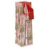 Glick Striped Spruce Gift Bag Bottle Bag