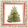 Glick Pine Portrait Paper Napkins design