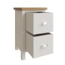 Aldiss Own Hastings Editions Small Bedside Cabinet in Stone