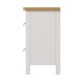 Aldiss Own Hastings Editions Small Bedside Cabinet in Stone