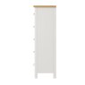 Aldiss Own Hastings Editions 5 Drawer Narrow Chest in Stone