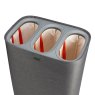 Joseph Joseph Tota 2 Trio 90L Forest Grey Laundry Separation Basket top view