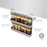 Joseph Joseph CupboardStore Large Under Shelf Spice Rack Spec Sheet