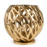 Candlelight Cut Out Brass Tealight Holder Large