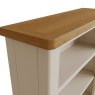 Aldiss Own Hastings Editions Small Wide Bookcase in Stone