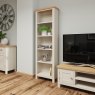 Aldiss Own Hastings Editions Large Bookcase in Stone
