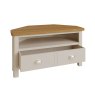 Aldiss Own Hastings Editions Corner TV Unit in Stone