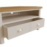 Aldiss Own Hastings Editions Corner TV Unit in Stone