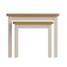 Aldiss Own Hastings Editions Nest of 2 Tables in Stone