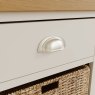 Aldiss Own Hastings Editions 1 Drawer 2 Basket Unit in Stone