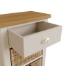 Aldiss Own Hastings Editions 1 Drawer 2 Basket Unit in Stone