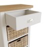 Aldiss Own Hastings Editions 1 Drawer 3 Basket Unit in Stone