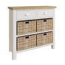 Aldiss Own Hastings Editions 2 Drawer 4 Basket Unit in Stone