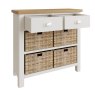 Aldiss Own Hastings Editions 2 Drawer 4 Basket Unit in Stone