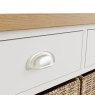 Aldiss Own Hastings Editions 2 Drawer 4 Basket Unit in Stone