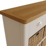 Aldiss Own Hastings Editions 3 Drawer 6 Basket Unit in Stone