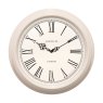 Acctim Abbotsbury 30cm Cream Metal Wall Clock