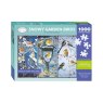 Otter House Snowy Garden Birds 1000 Piece Puzzle