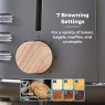 Tower Scandi Grey 2 Slice Toaster Browning Settings
