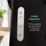 Tower Scandi Black 1.7L Kettle large capacity