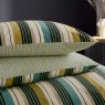 Helena Springfield Ari Stripe Chartreuse Duvet Cover Set Stack Shot