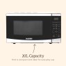 Haden 20L Stainless Steel Digital Microwave Capacity