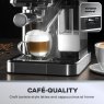 Daewoo 20 Bar One Touch Espresso Coffee Machine Cafe Quality