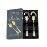 Arthur Price Avalon Champagne Salad Servers Open Box