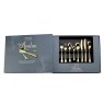 Arthur Price Avalon Champagne 44 Piece Cutlery Set open box