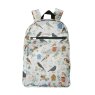 Eco Chic Eco Chic Garden Birds Green Classic Backpack