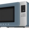 Smeg Microwave And Grill Storm Blue Detail