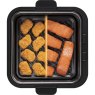 Smeg Air Fryer Storm Blue Open