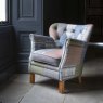 Aldiss Own Vintage Sofa Company Dean Button Back Chair in Patchwork