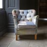 Aldiss Own Vintage Sofa Company Dean Button Back Chair in Patchwork