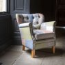 Aldiss Own Vintage Sofa Company Dean Button Back Chair in Patchwork