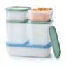 Tupperware Freezer Mates Container Set Of 5 in use