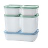Tupperware Freezer Mates Container Set Of 5