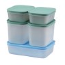 Tupperware Freezer Mates Container Set Of 5 High angle